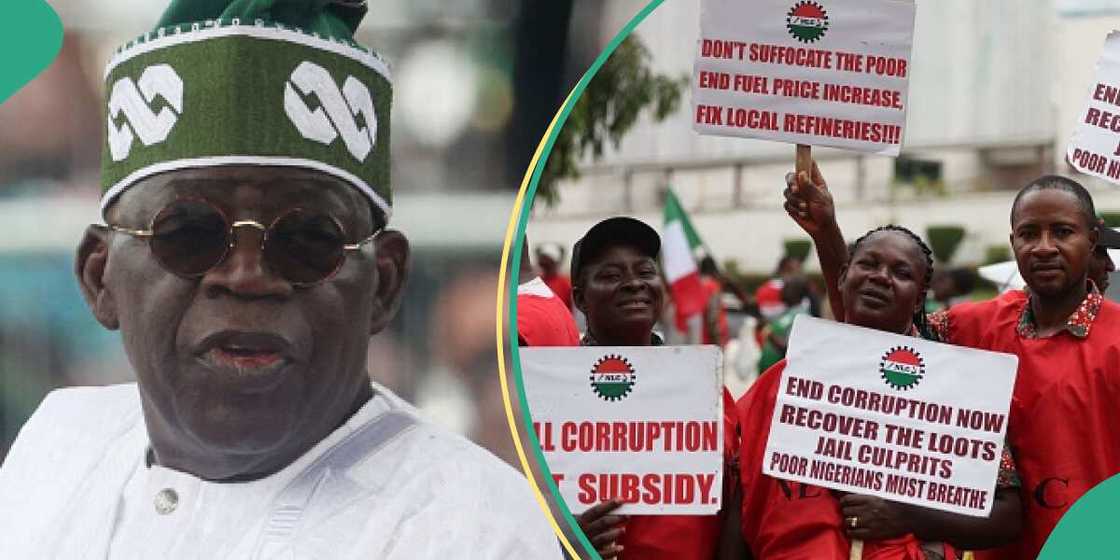 Tinubu and Labour/Fuel Subsidy/October 3 Strike