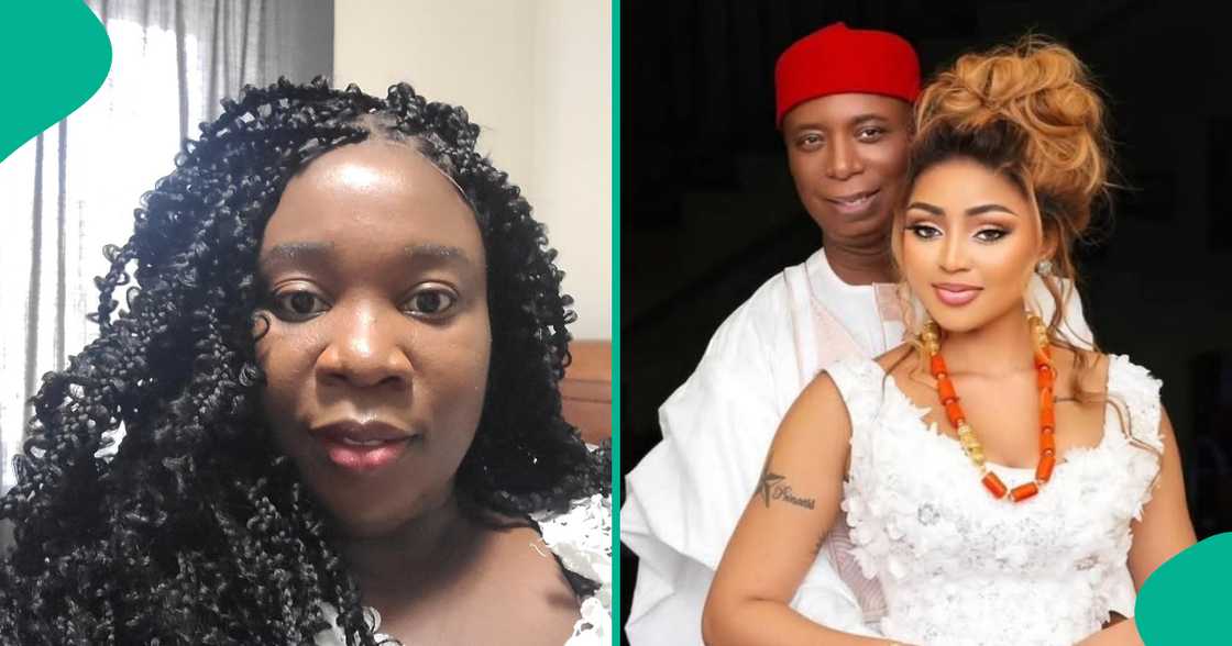 Nigerian woman Nkechi Bianze shares observations about Regina Daniels' marriage to Ned Nwoko amid the film star's rumoured marital crisis. Nigerian woman Nkechi Bianze shares observations about Regina Daniels' marriage to Ned Nwoko amid the film star's rumoured marital crisis.