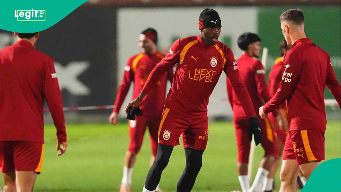 Victor Osimhen, Galatasaray, Florya Oktay Metin, Istanbul, Super Lig.