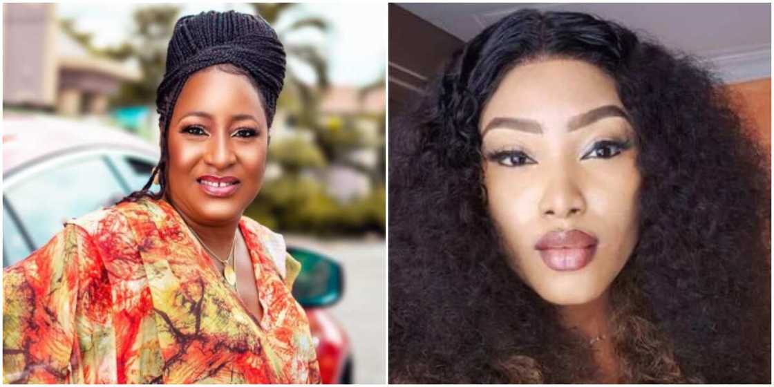 Actress Ireti Doyle, daughter Kachi Actress Ireti Doyle, daughter Kachi