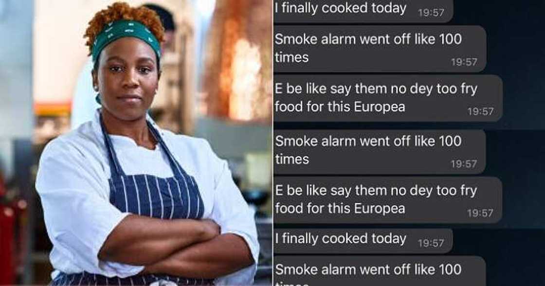 Lady tries to cook in Germany Lady tries to cook in Germany