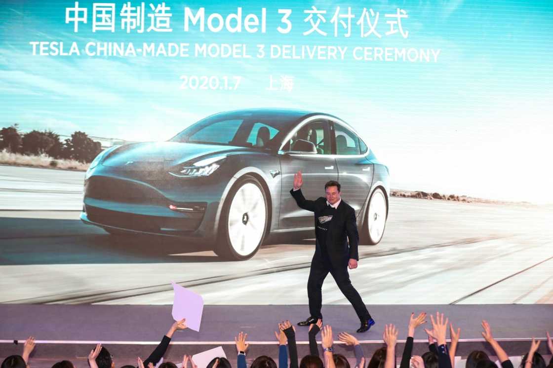 Elon Musk's Tesla Tesla produces its famous Model 3 in a Shanghai factory and exports it to Europe