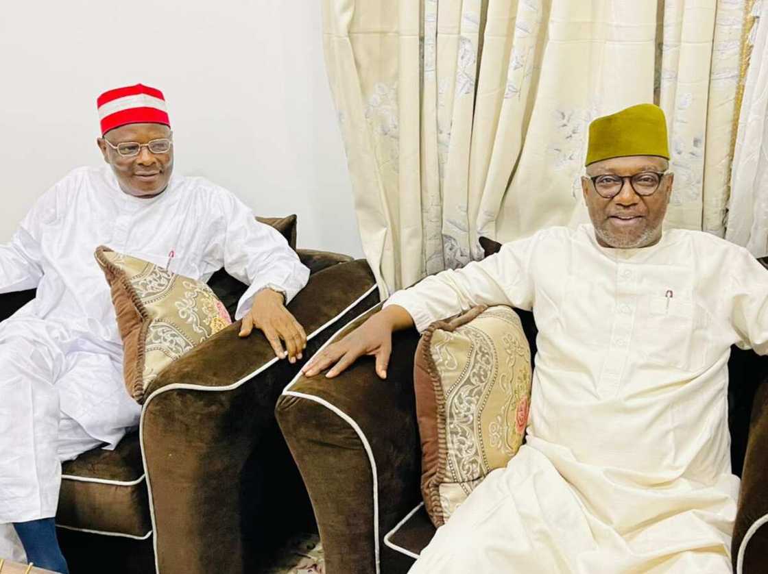 Kwankwaso da gwamnan Neja. Kwankwaso da gwamnan Neja.