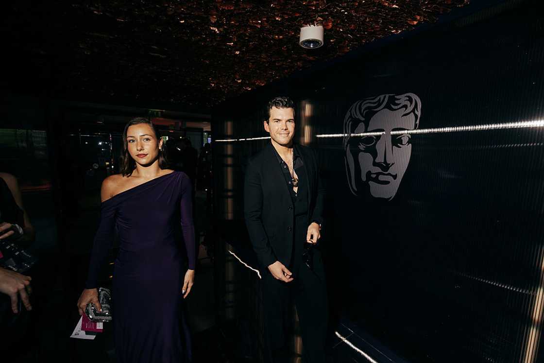 Antonia Roumelioti and Luke Newton attend the 2025 BAFTA Television Awards Antonia Roumelioti and Luke Newton attend the 2025 BAFTA Television Awards