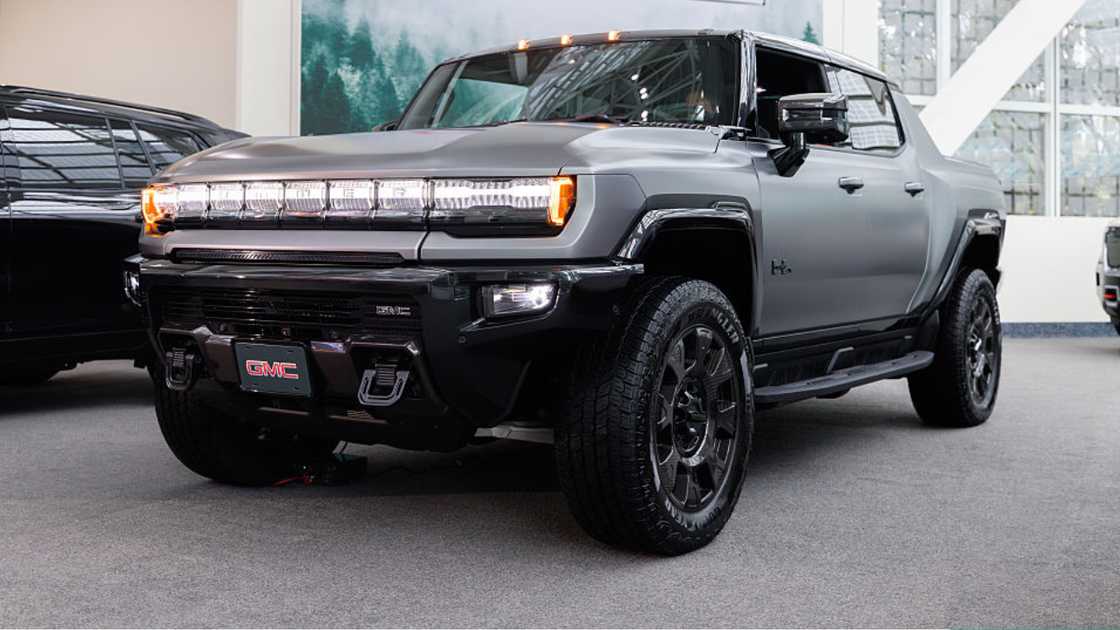 The 2026 GMC Hummer EV pickup truck. The 2026 GMC Hummer EV pickup truck.