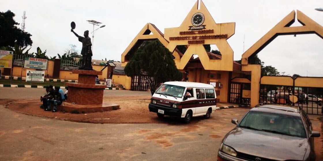 Jami'ar noma a jihar Abiya. Jami'ar noma a jihar Abiya.