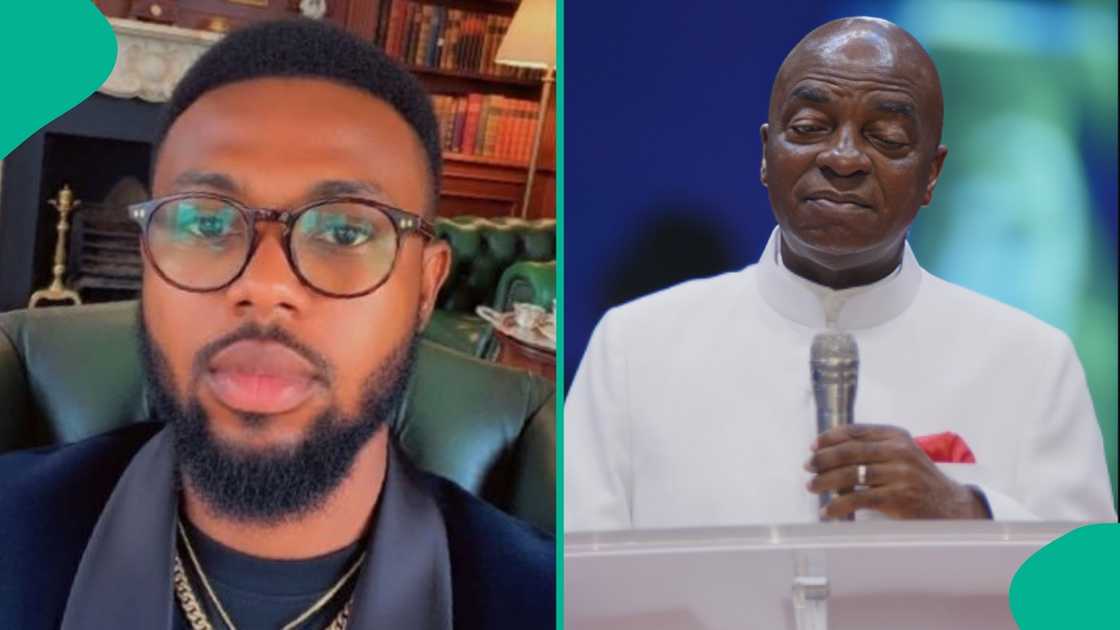 A Nigerian man shares his take about how offerings are conducted in Living Faith Church A Nigerian man shares his take about how offerings are conducted in Living Faith Church