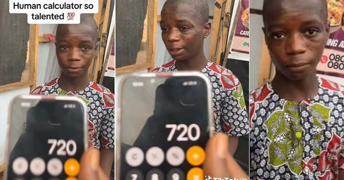 Nigerian boy displays incredible Maths skill