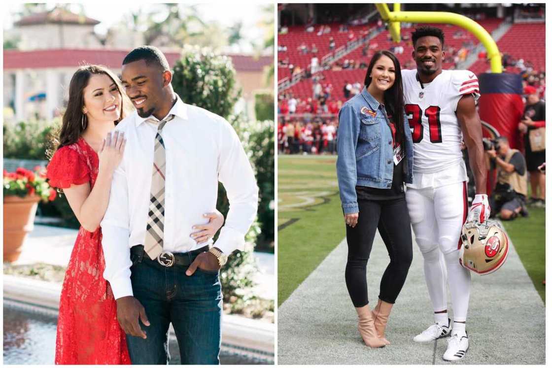 Raheem Mostert’s wife Raheem Mostert’s wife