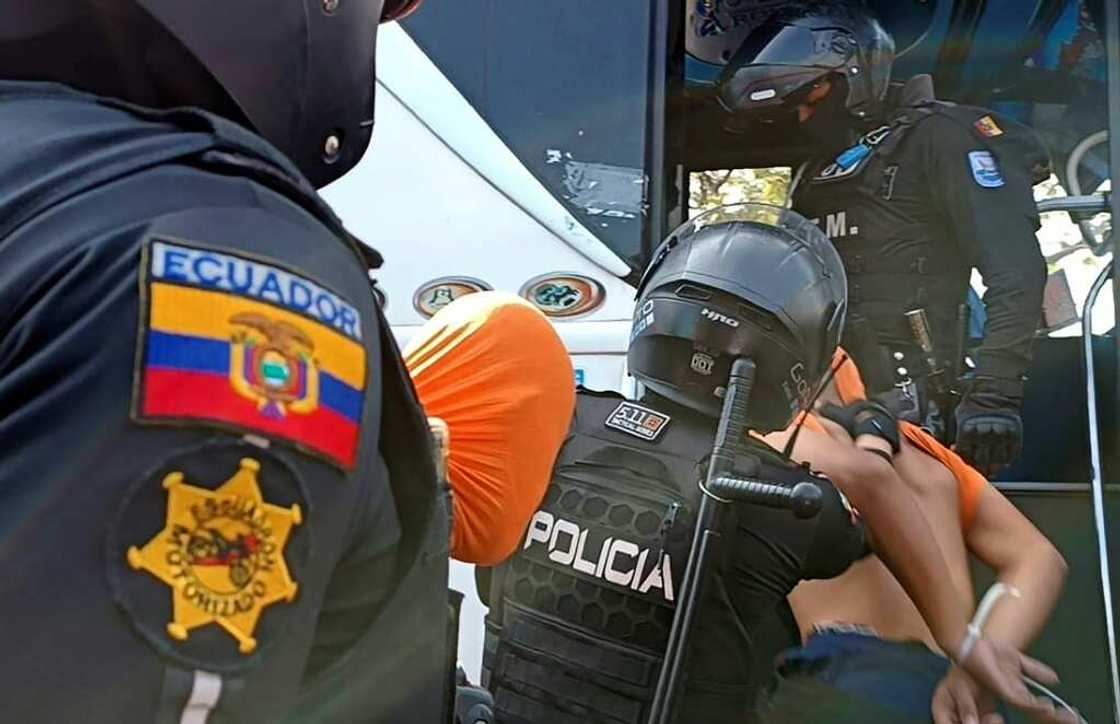 The transfer of inmates from a Guayaquil prison was said to have sparked the latest wave of attacks The transfer of inmates from a Guayaquil prison was said to have sparked the latest wave of attacks