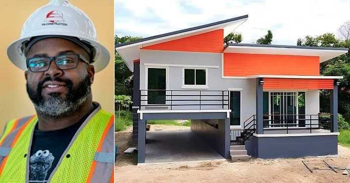 Construction worker displays house he can build with N5 million Construction worker displays house he can build with N5 million