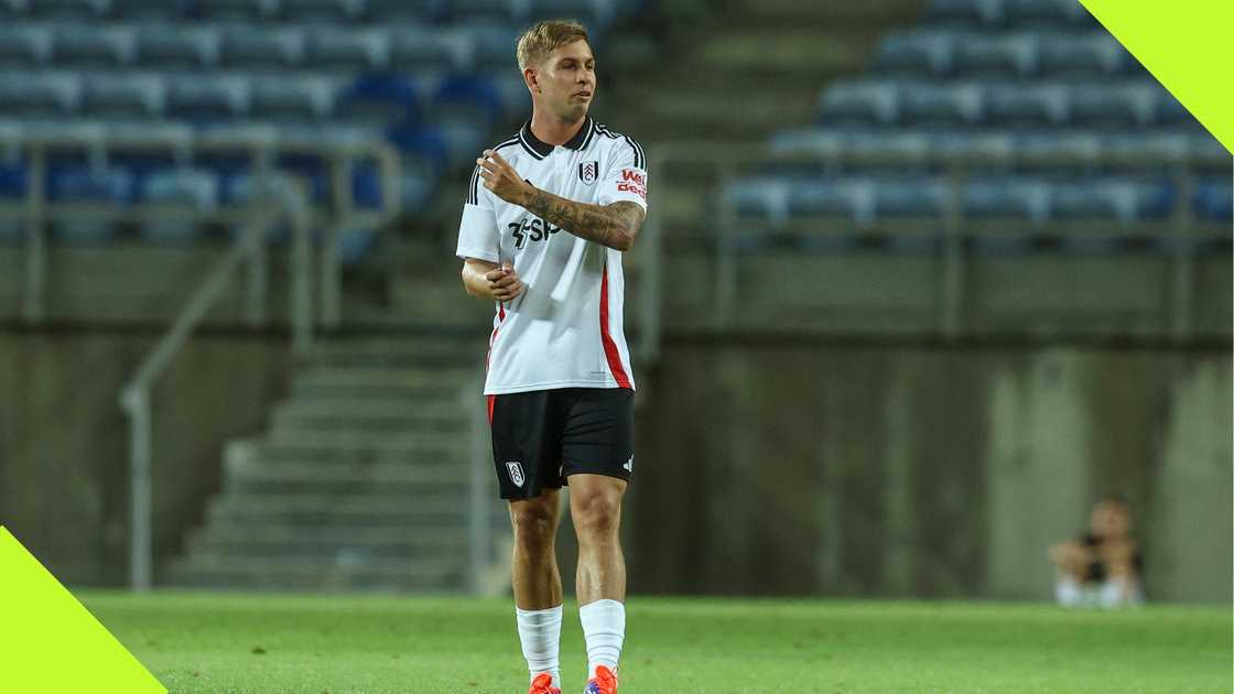 Emile Smith Rowe made his Fulham debut in a pre-season friendly. Emile Smith Rowe made his Fulham debut in a pre-season friendly.