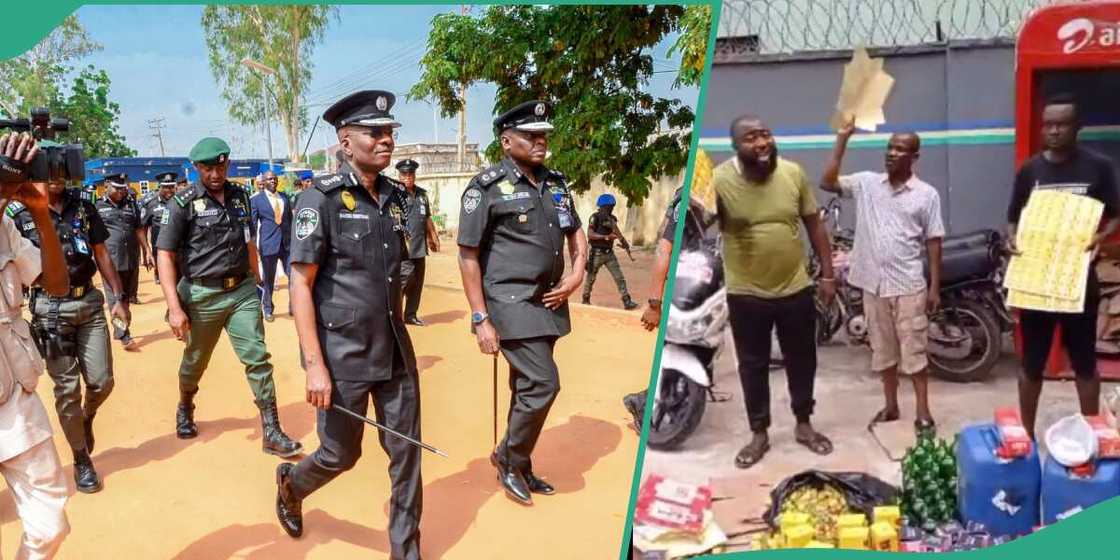 Lagos police discovered fake factory producing alcoholic drinks, make arrest Lagos police discovered fake factory producing alcoholic drinks, make arrest