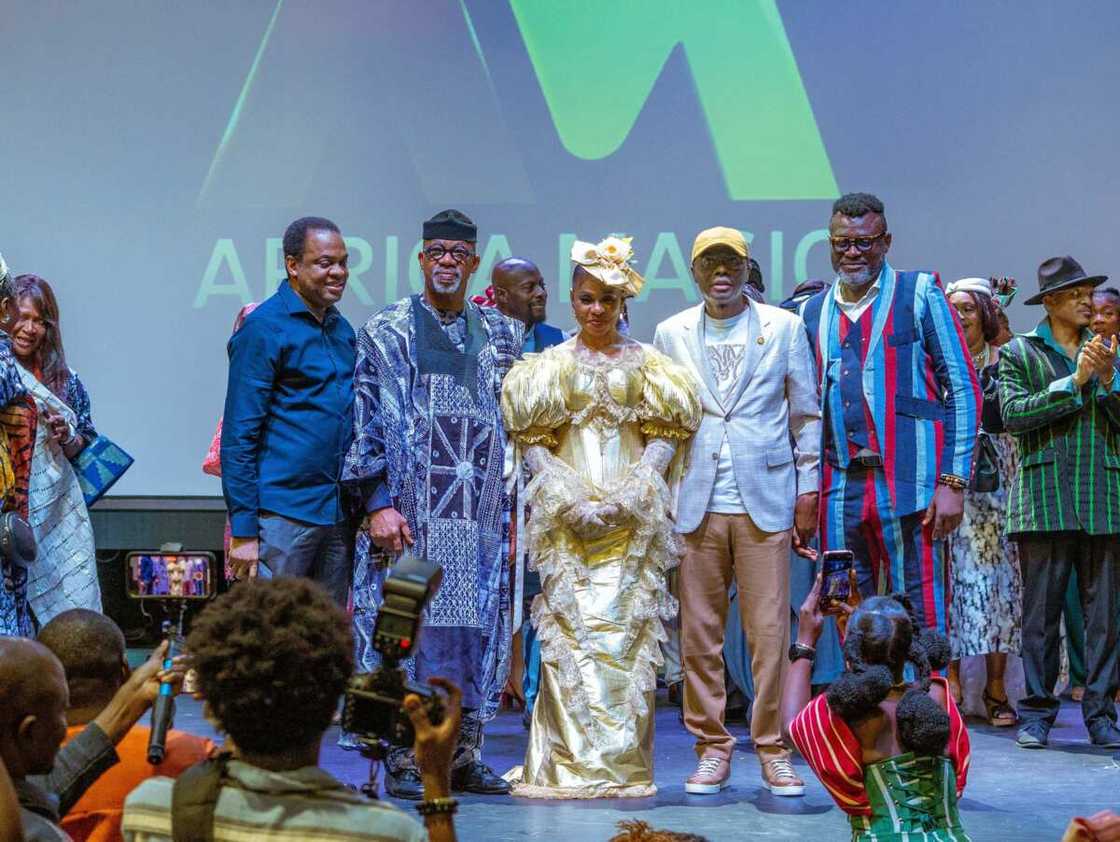 Governors Sanwoolu, Abiodun, Kuti Family, Others at Funmilayo Ransome Kuti Premiere