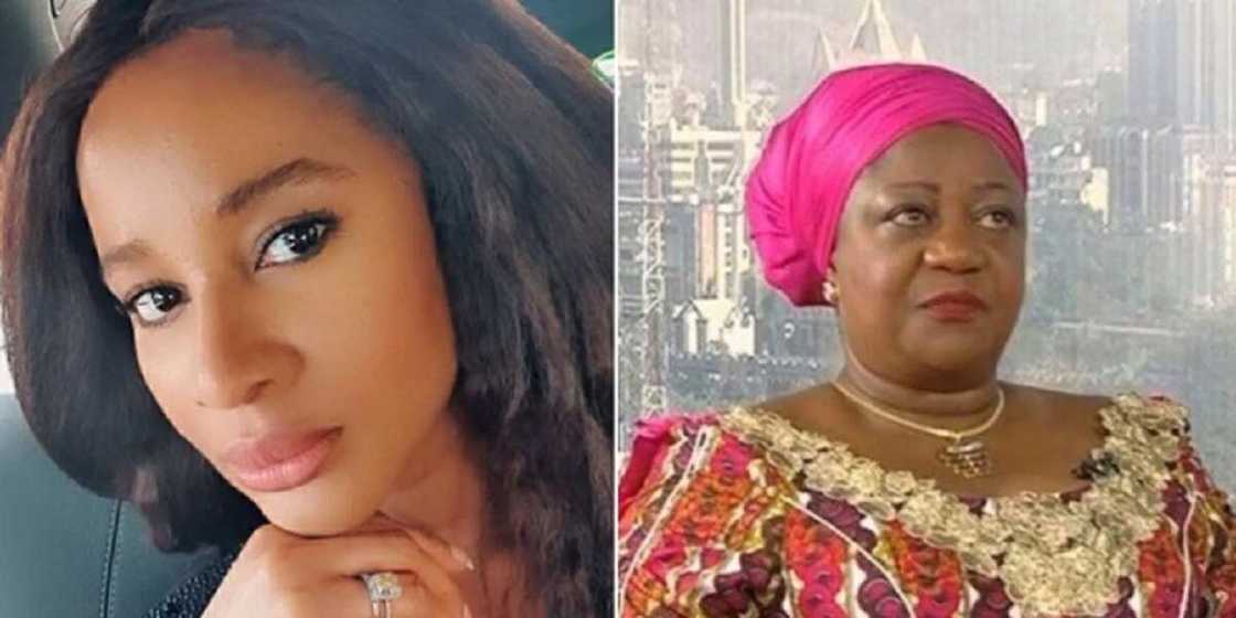 Kin tozarta kan ki a gida da ketare, Jaruma Adesua ta caccaki hadimar Buhari Kin tozarta kan ki a gida da ketare, Jaruma Adesua ta caccaki hadimar Buhari