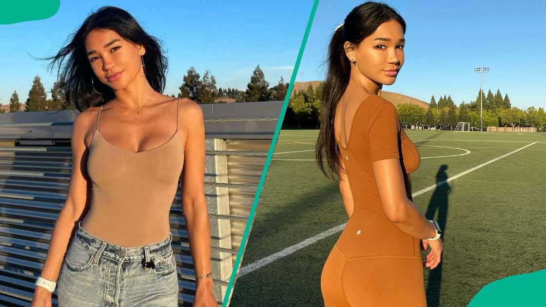 Joleen Diaz posing for photos