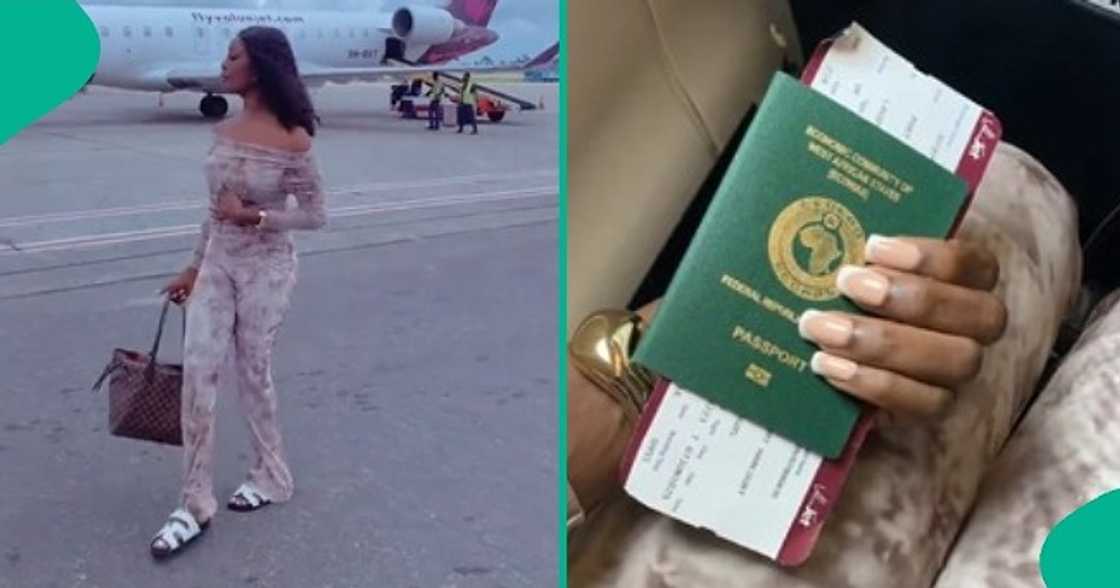 Lady sees her American lover face-to-face after seven months of chatting online. Lady sees her American lover face-to-face after seven months of chatting online.