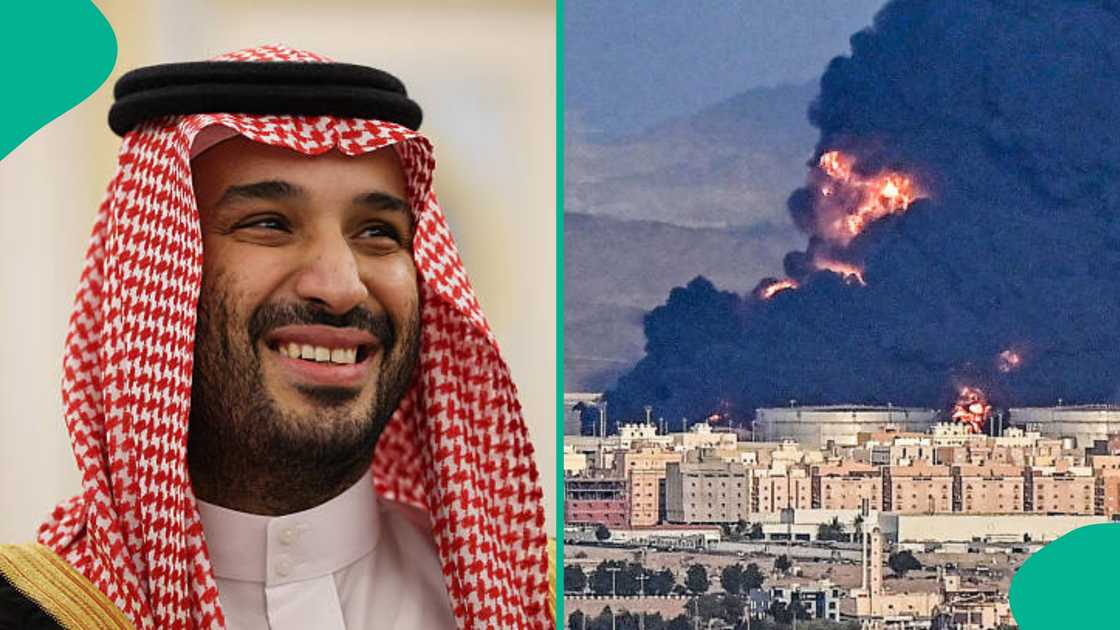 Yariman Saudiyya da wani waje da aka kai hari.