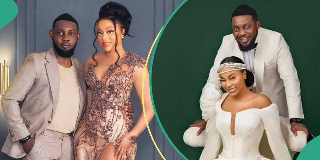 AY Makun and his wife Mabel Makun AY Makun and his wife Mabel Makun