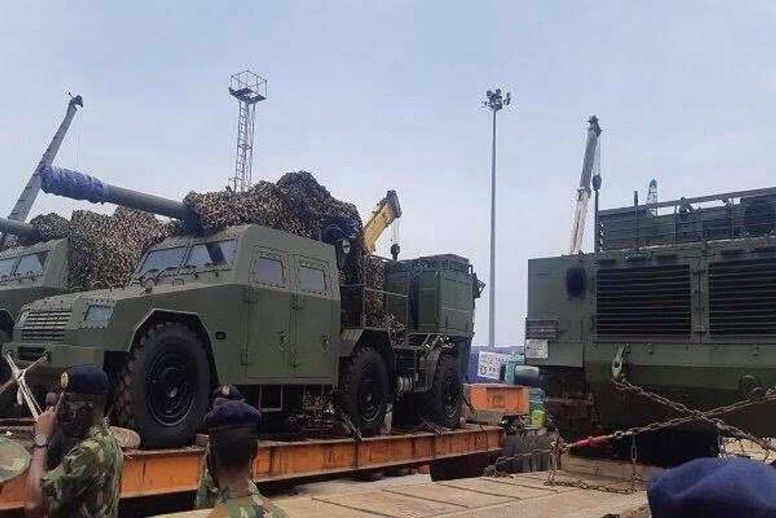 Boko Haram: Rundunar soji ta karbi sabbin tankokin yaki da sauran sabbin makamai na zamani