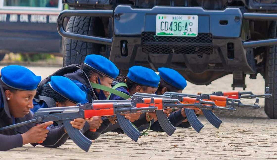 NSCDC ta gabatar da tawagar dakarun mata zalla da za su yi yaki da masu garkuwa