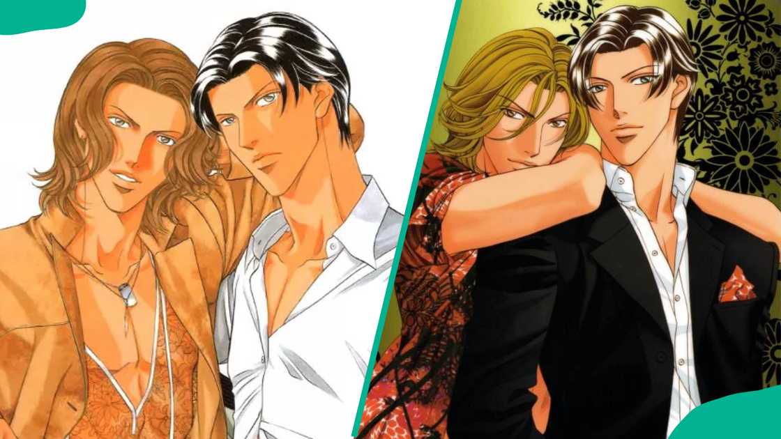 Haru Wo Daite Ita characters Iwaki and Kato Haru Wo Daite Ita characters Iwaki and Kato