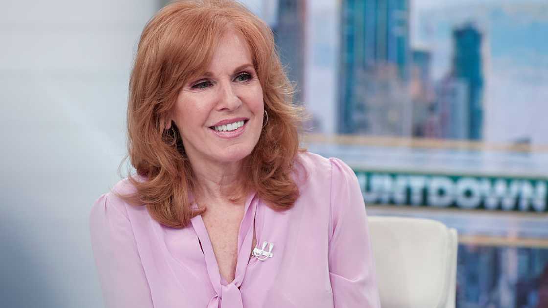 Fox anchor Liz Claman at Fox Business Network Studios Fox anchor Liz Claman at Fox Business Network Studios