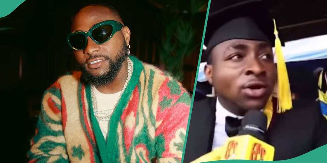 Video of Davido's graduation from university emerges. Video of Davido's graduation from university emerges.
