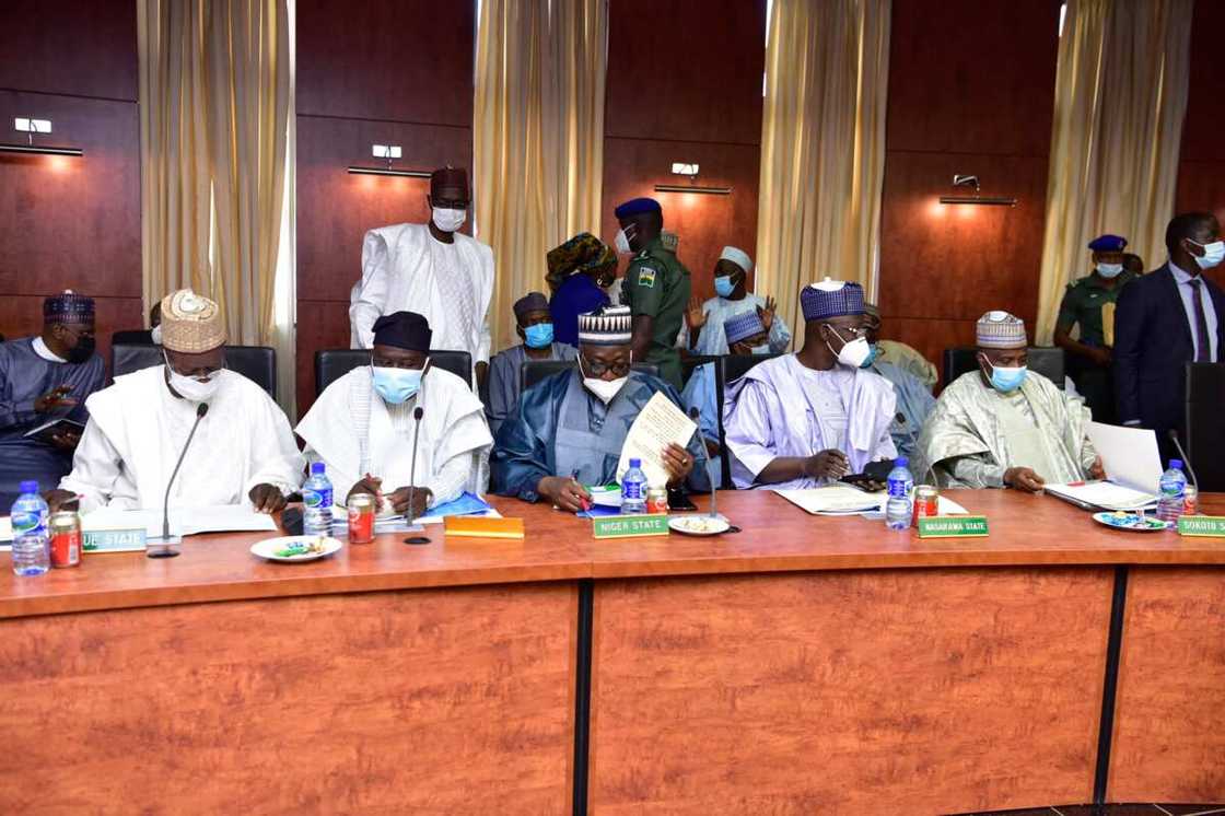 Breaking: Northern governors meet NSA, IGP Adamu behind closed doors Breaking: Northern governors meet NSA, IGP Adamu behind closed doors