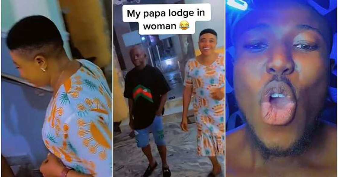 Nigerian man catches father at hotel, bumps into father, lodging Nigerian man catches father at hotel, bumps into father, lodging