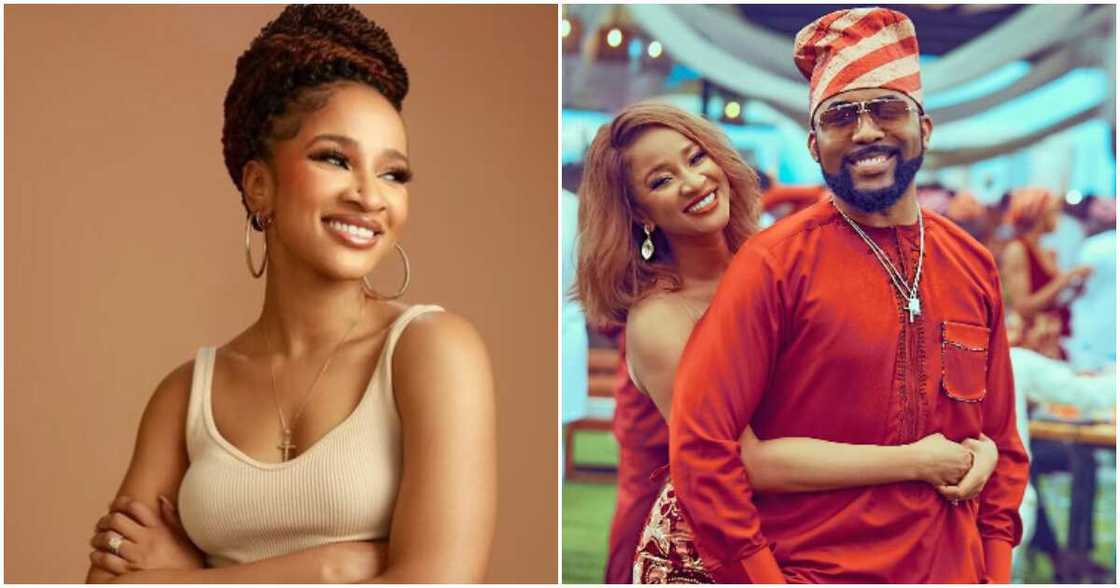 Nollywood's Adeua Etomi and hubby Banky W Nollywood's Adeua Etomi and hubby Banky W