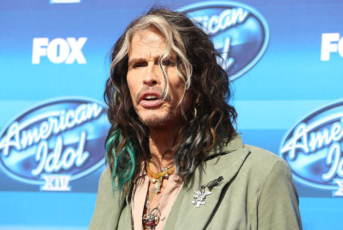 Steven Tyler at the American Idol" XIV grand finale Steven Tyler at the American Idol" XIV grand finale