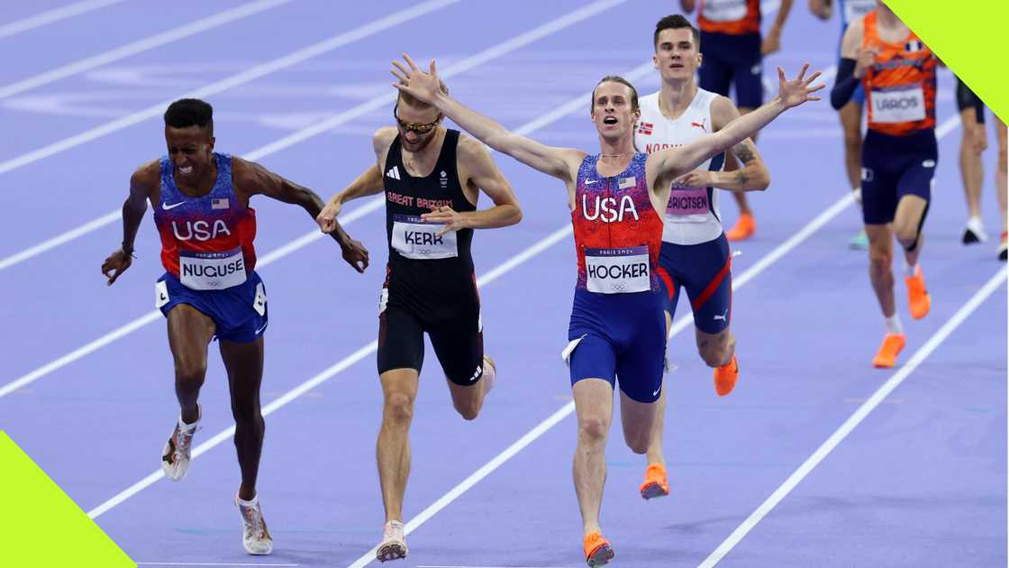 Cole Hocker upset Jakob Ingebrigtsen and Josh Kerr to win 1500m gold at the Paris Olympics, while Kenyans were poor