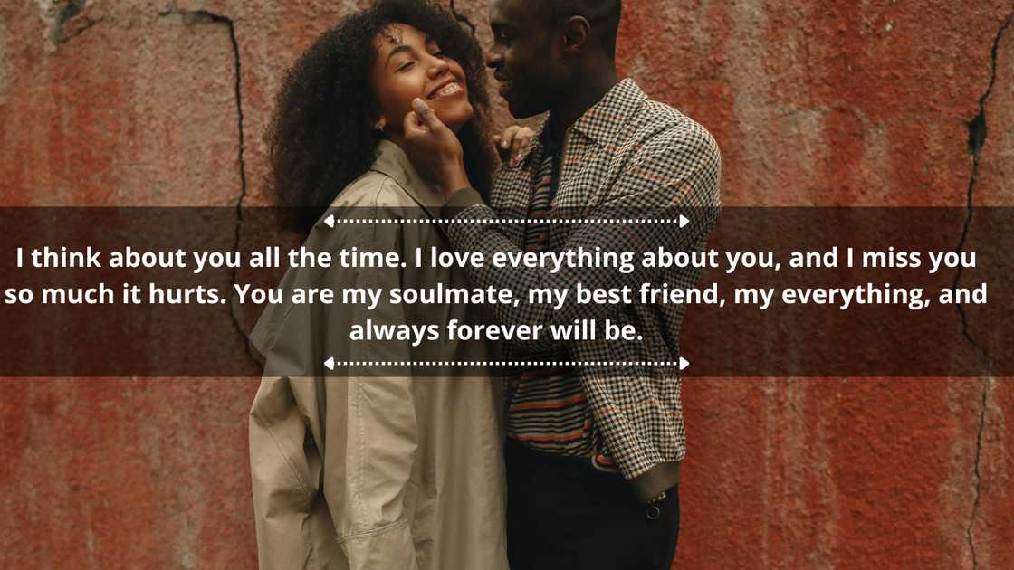 I miss you letter to my love I miss you letter to my love