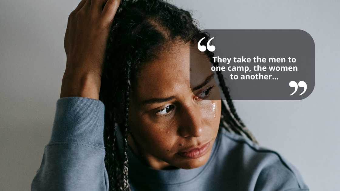 A sad woman A sad woman