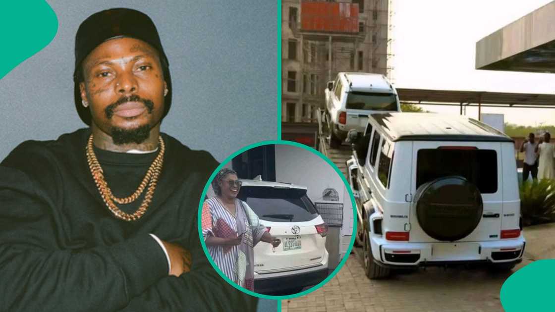 Afrobeats star Asake adds a G-Wagon, 2025 Brabus G800 to his car collection, gifts a Mercedes-AMG G63 to his mother, and shares the acquisitions on social media, sparking online reactions.