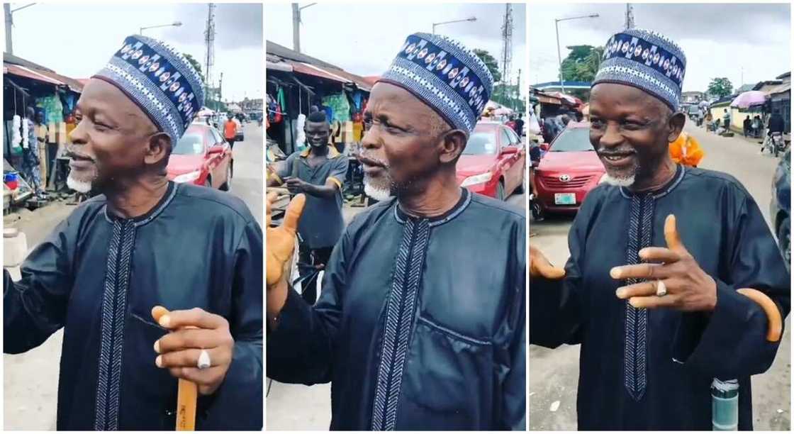 Hausa man speaks fluent Igbo language. Hausa man speaks fluent Igbo language.