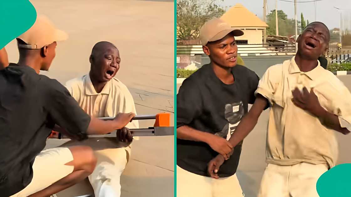 Hardworking boy who sold waste to afford work tools gets haircut, clothes, cash Hardworking boy who sold waste to afford work tools gets haircut, clothes, cash