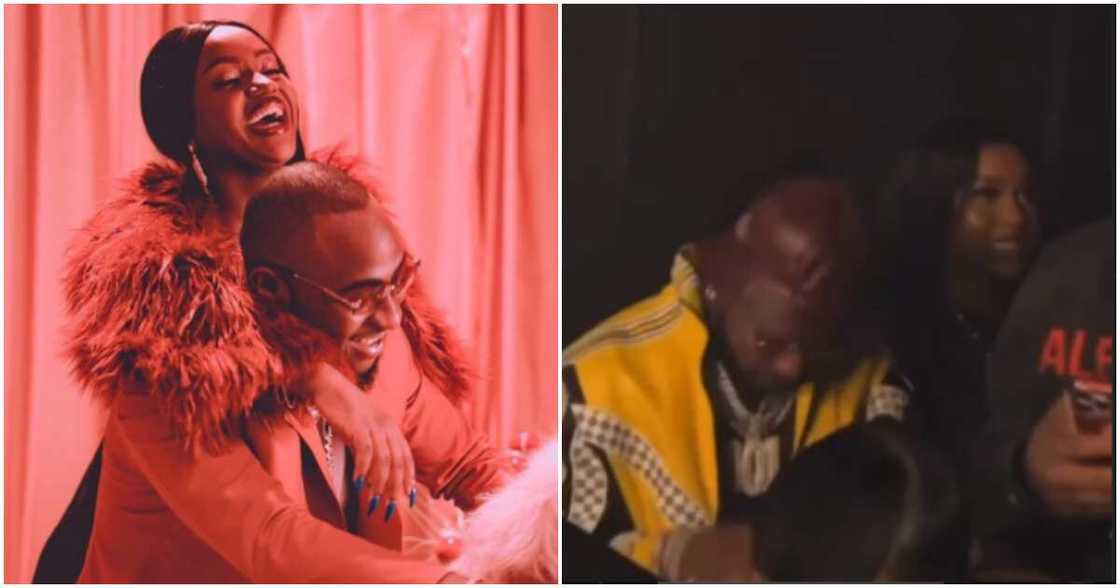 Davido and Chioma go to club together Davido and Chioma go to club together