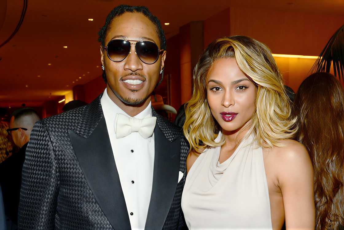 Future and Ciara pose on the red carpet at the 2013 Pre-Grammy Gala and Salute to Industry Icons Future and Ciara pose on the red carpet at the 2013 Pre-Grammy Gala and Salute to Industry Icons