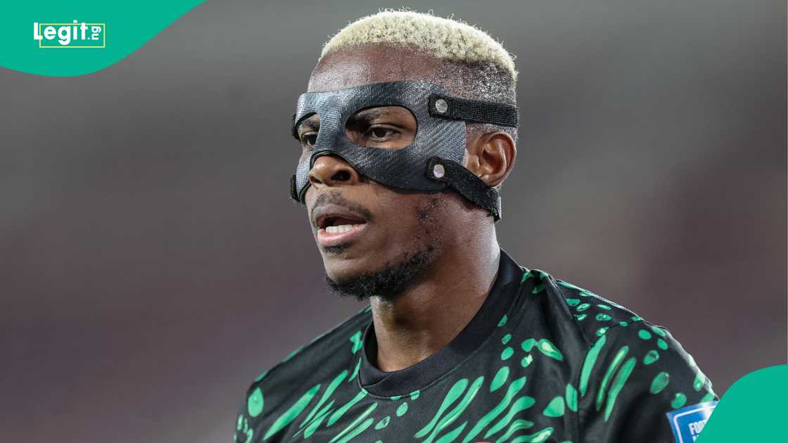 Victor Osimhen, Super Eagles, Nigeria, 2026 FIFA World Cup qualifier, Gabon.