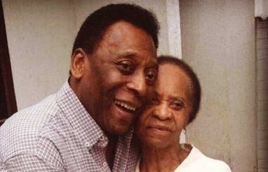 Pele and Mum