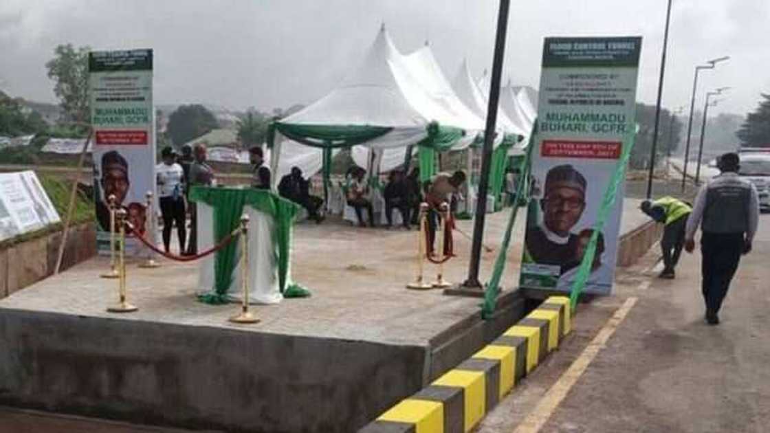 First road Buhari commissioned upon his visit in visit First road Buhari commissioned upon his visit in visit