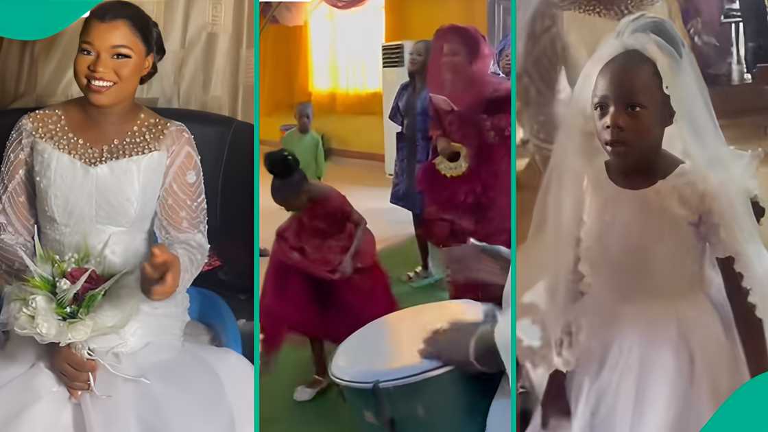 A single mother who got married shows her daughter’s unexpected actions at her wedding. A single mother who got married shows her daughter’s unexpected actions at her wedding.