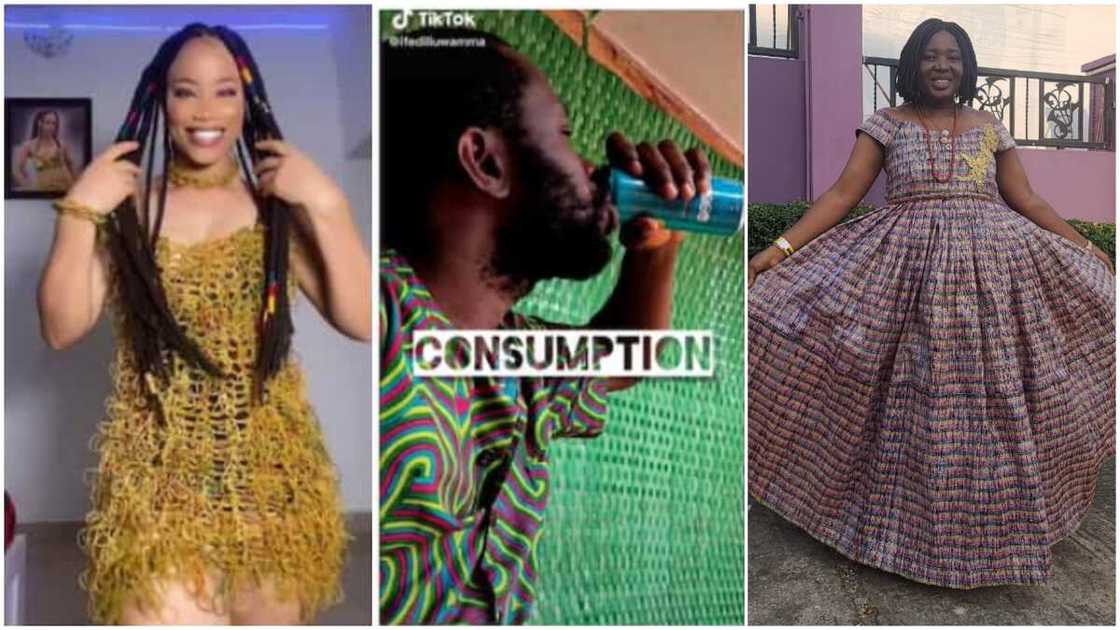 Creative Nigerians/ladies made gowns.