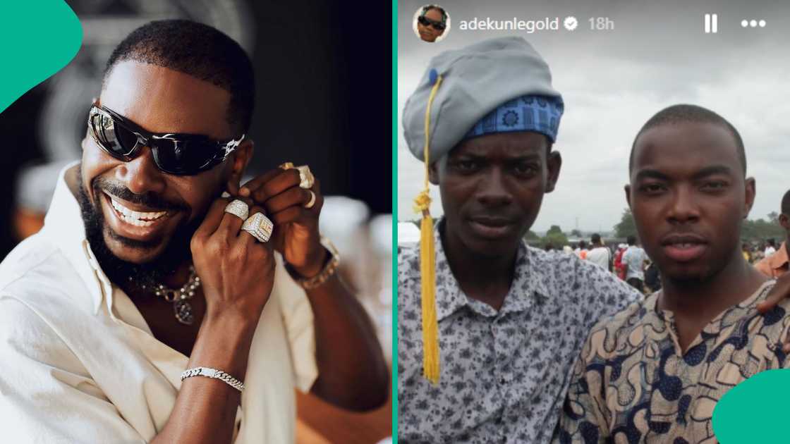 Adekunle Gold shares sweet message to friend on birthday.