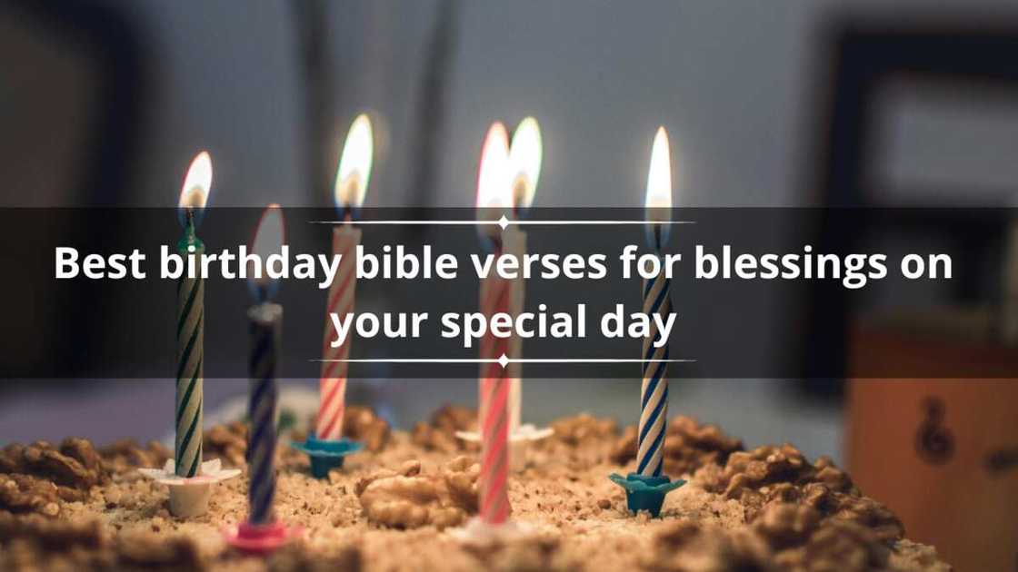 Best birthday bible verses