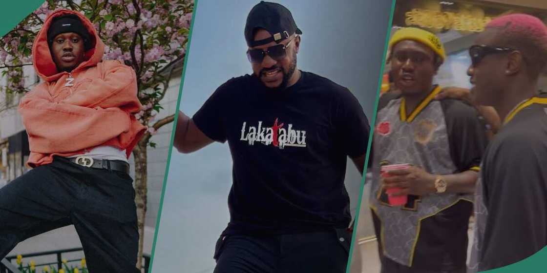 Celebrities storm Zlatan Ibile's store. Celebrities storm Zlatan Ibile's store.