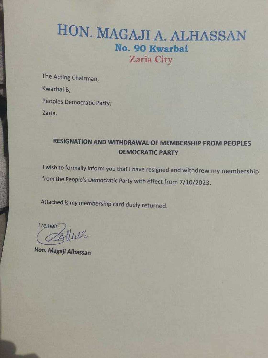 PDP/PDP news/kaduna state news PDP/PDP news/kaduna state news