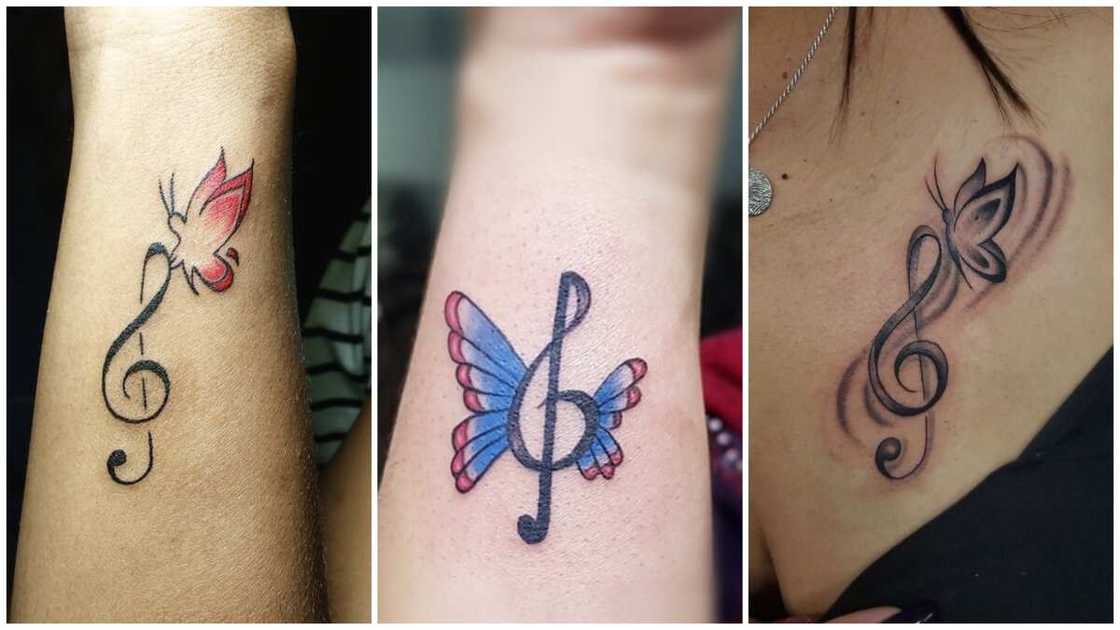 meaningful music note tattoos meaningful music note tattoos